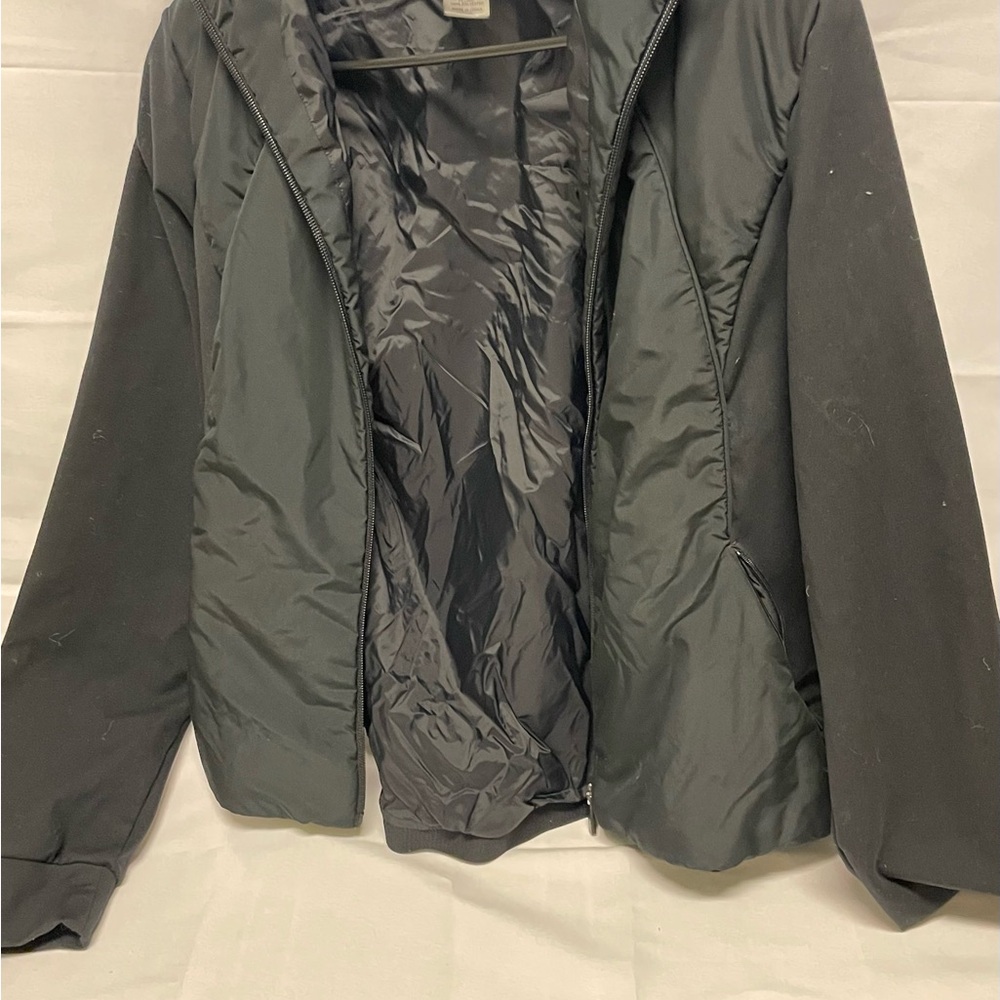 Black Zip-Up Jacket
